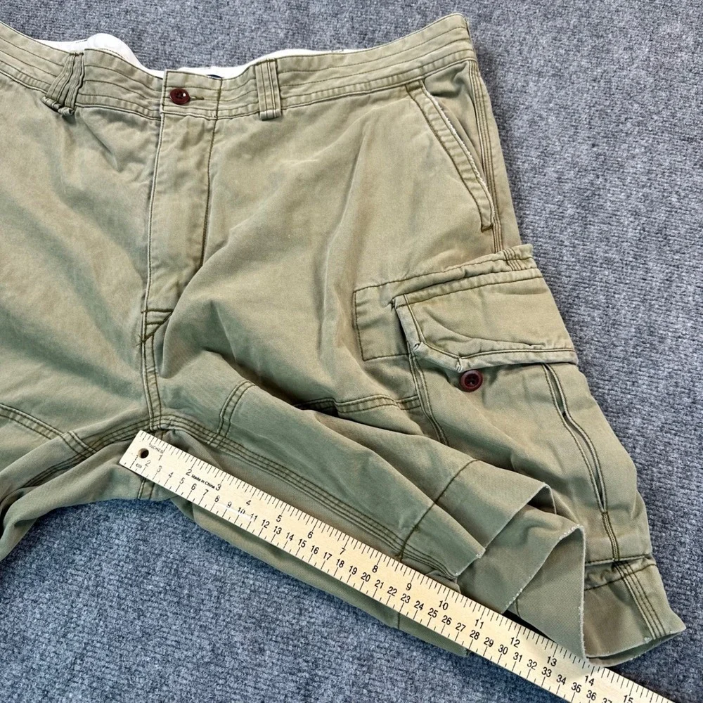 [Lot of 2] Polo Ralph Lauren Classic Chino Cargo Shorts Men's 42 Blue Tan Casual